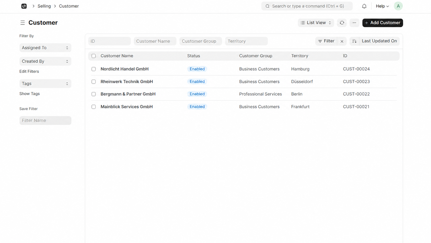 Reports & Analytics interface in WerkIQ
